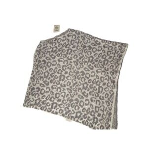 Nardi Tagliaferri One Size Leopard Print Italian Poncho Tan‎